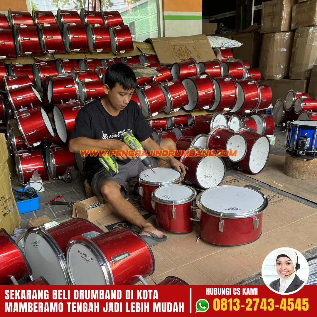 Pengrajin Marching Band Terbaik di Papua: Kirim Alat Berkualitas ke Mamberamo Tengah