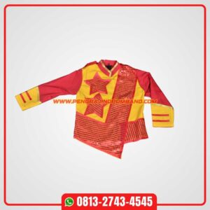 seragam drumband kuning orange
