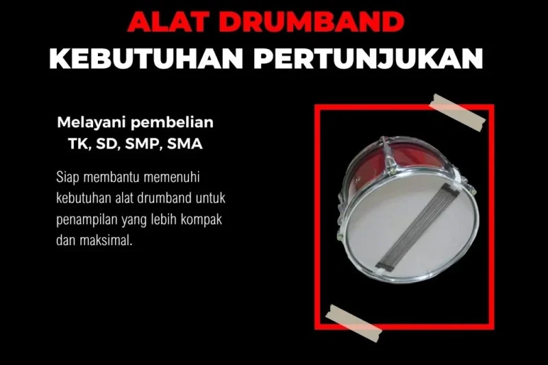 Jual Alat Drumband Lengkap untuk Sekolah dan Kebutuhan Pertunjukan