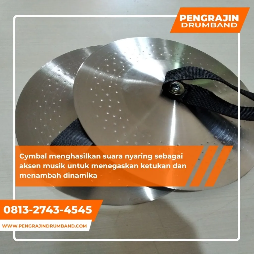 Cymbal untuk Aksen Musik