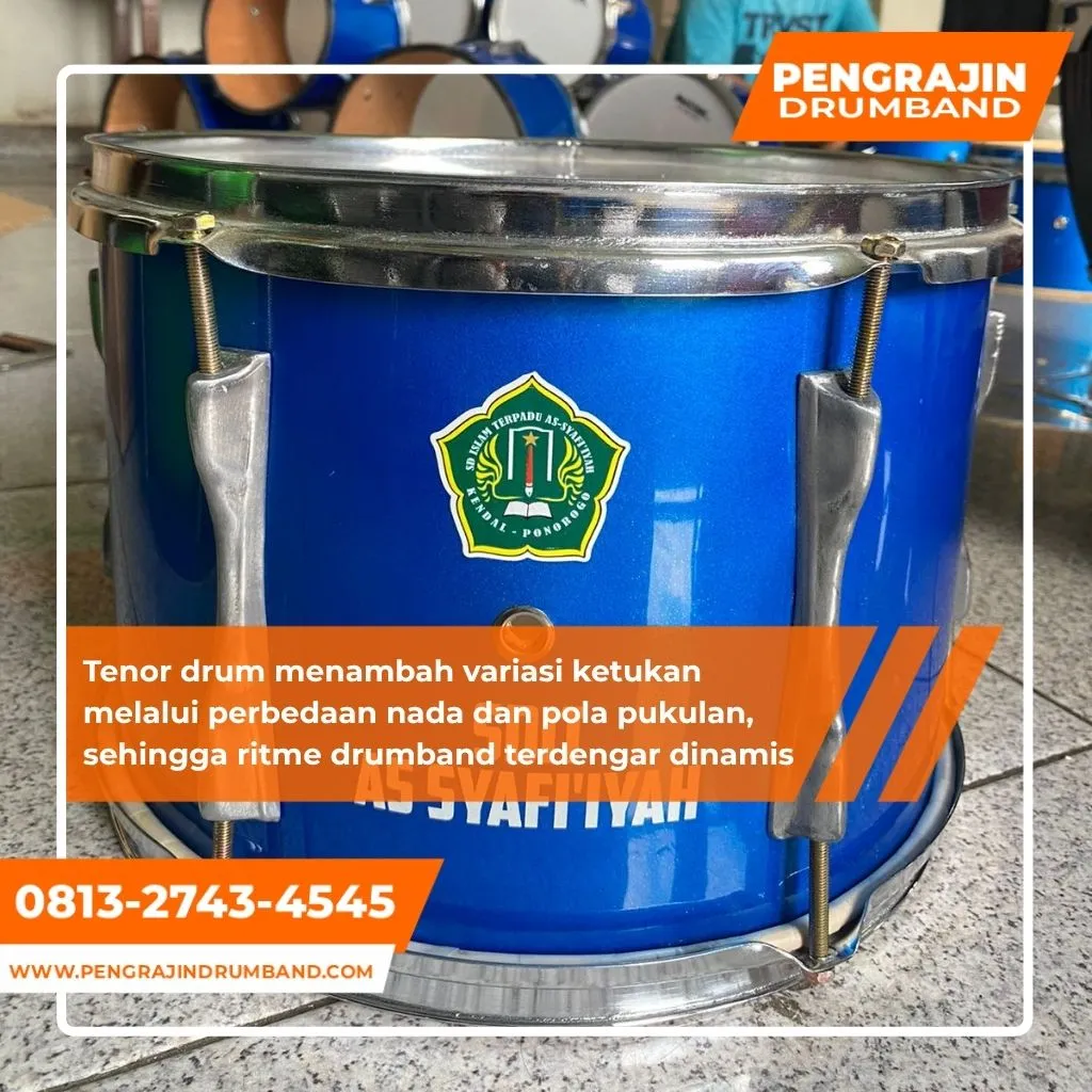 Tenor Drum untuk Variasi Ketukan