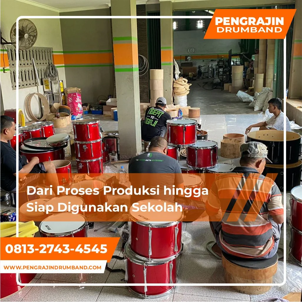 Kegiatan drumband sekolah untuk berbagai jenjang pendidikan